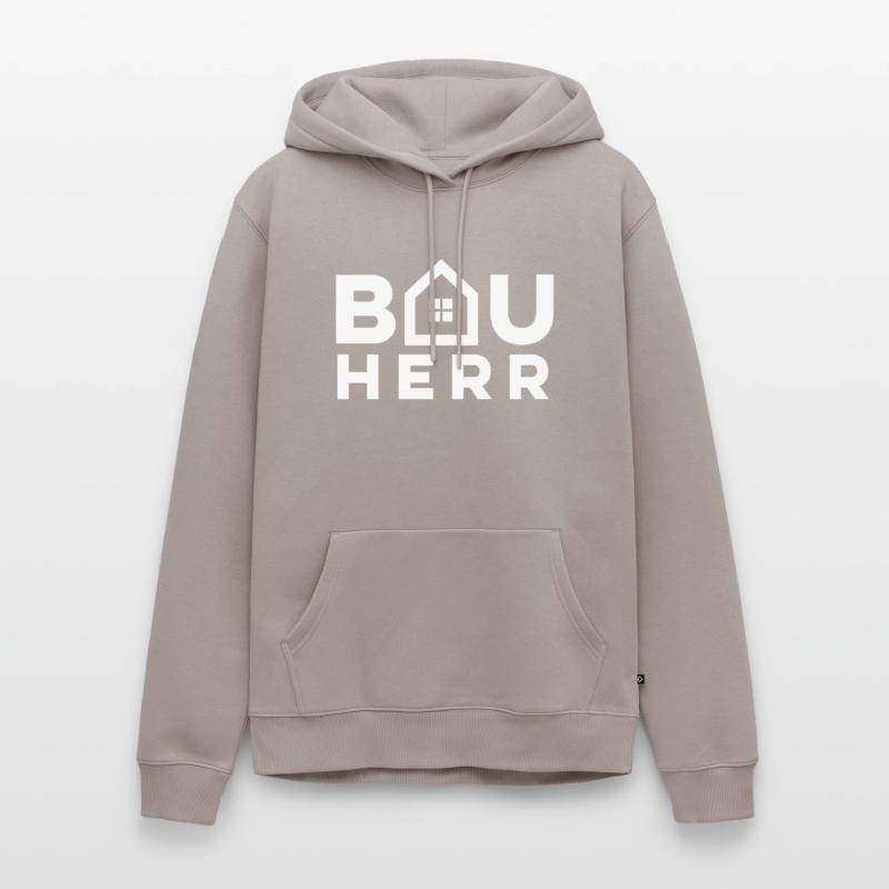 Construction Mr., client, site manager Men’s Premium Organic Hoodie