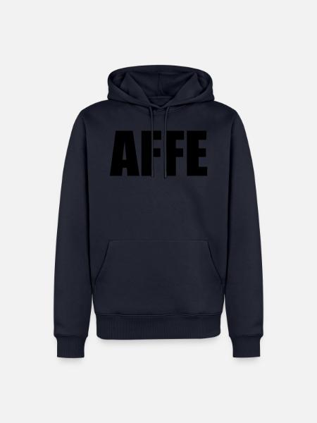 AFFE - Männer Premium Bio Hoodie - Navy