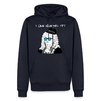 I Can not Deal It Do not Worry - Music Nerds! - Men’s Premium Organic Hoodie - navy - Front - Nico (187cm)