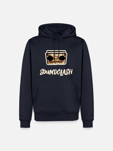 soundclash dancehall reggae party - Männer Premium Bio Hoodie - Navy