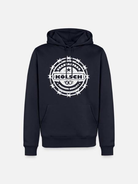 Kölsch Unantastbar - Männer Premium Bio Hoodie - Navy