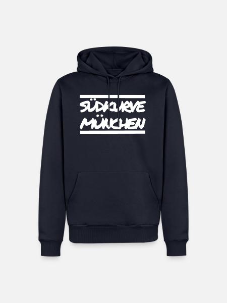 Südkurve Fußball München Geschenk Geschenkidee - Männer Premium Bio Hoodie - Navy