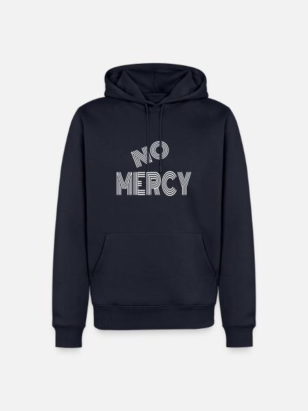 No Mercy Geschenkidee - Männer Premium Bio Hoodie - Navy