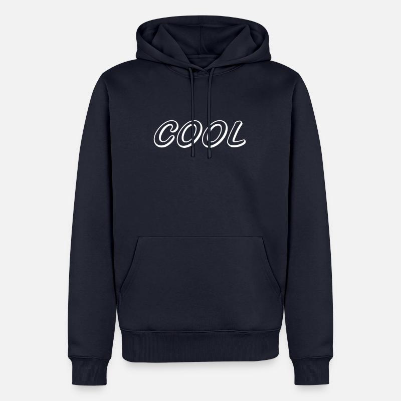 Cool Geschenk Jugendlich - Männer Premium Bio Hoodie - Navy