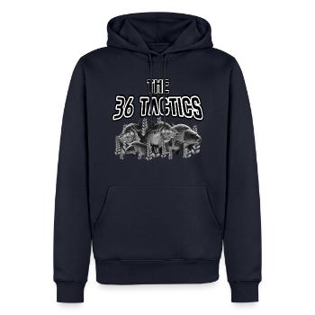karpfen Angler Geschenk Karpfen fischen Fischer - Männer Premium Bio Hoodie - Navy - Vorne - Nico (187cm)