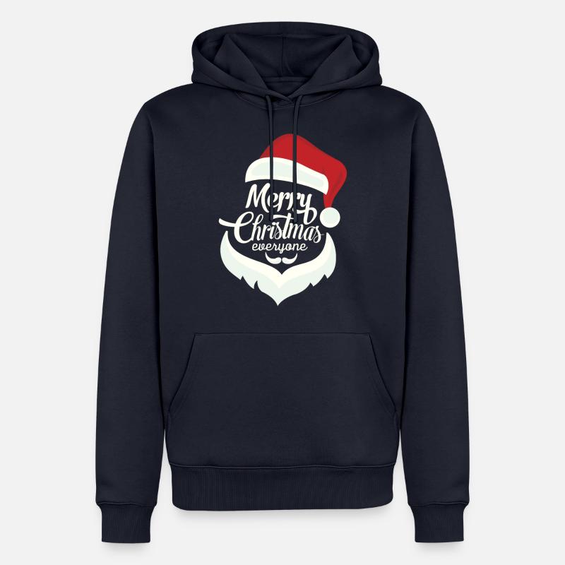 Joyeux Noël - Joyeux Noël - Sweat à capuche Premium bio Homme - bleu marine