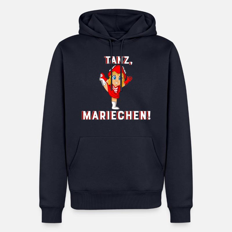 Cadeau de gardiennage - Sweat à capuche Premium bio Homme - bleu marine