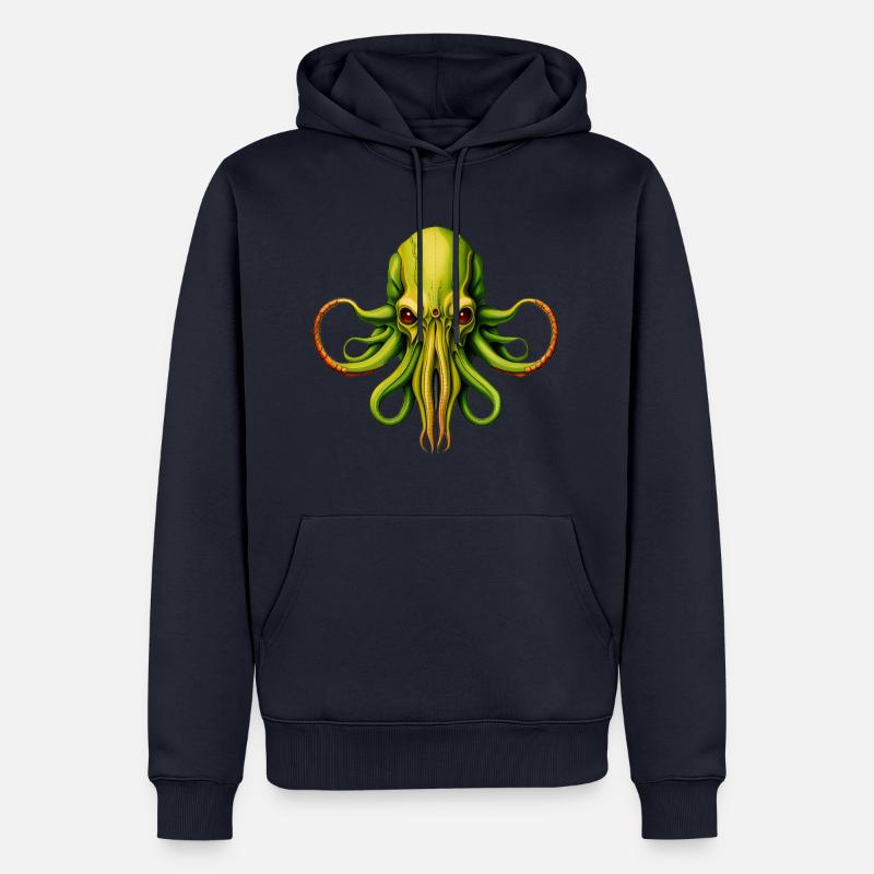 Cthulhu - Männer Premium Bio Hoodie - Navy