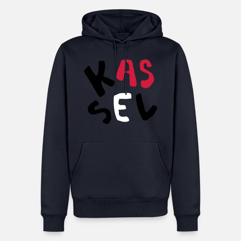 Kassel - Männer Premium Bio Hoodie - Navy