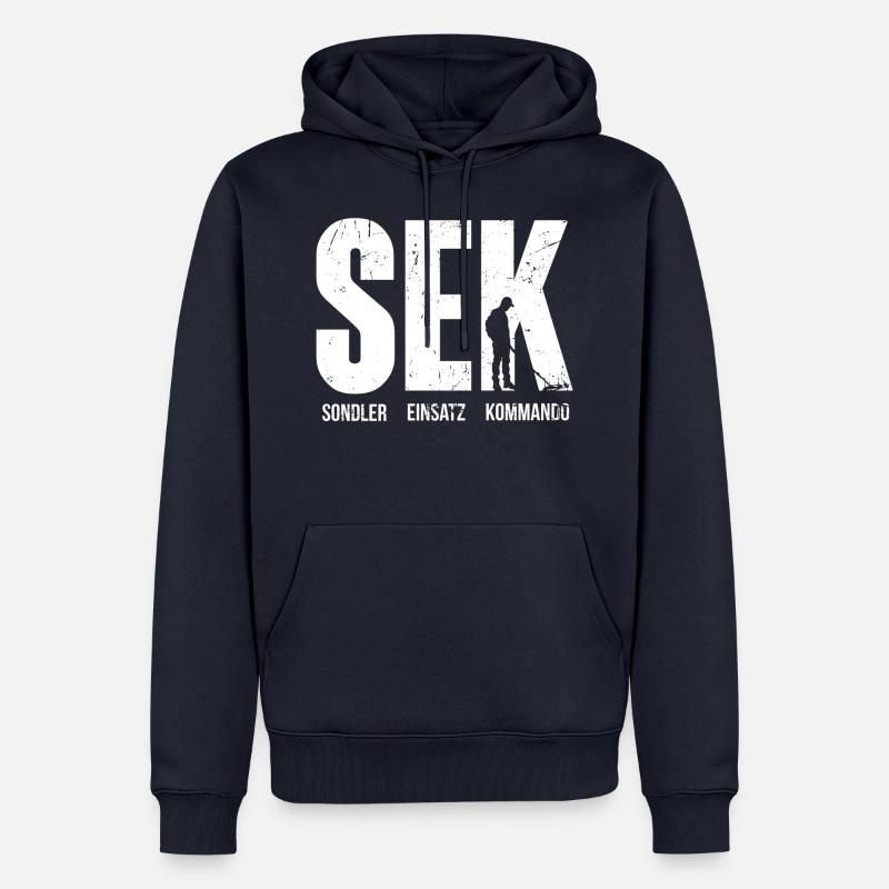 Sondengänger Geschenk Sondler Einsatz Kommando - Männer Premium Bio Hoodie - Navy