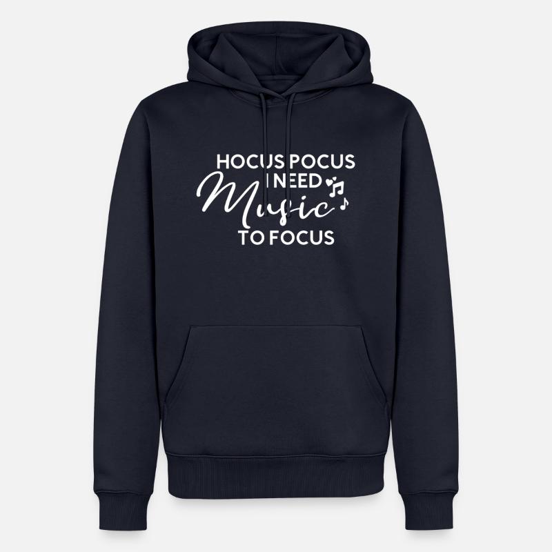 Hocus Pocus (hell) - Männer Premium Bio Hoodie - Navy