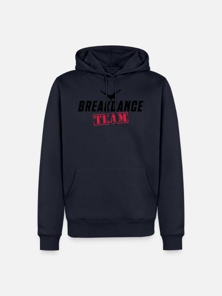breakdance team - Men’s Premium Organic Hoodie - navy