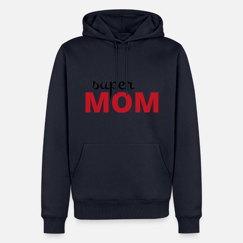Super Mutter - Männer Premium Bio Hoodie - Navy