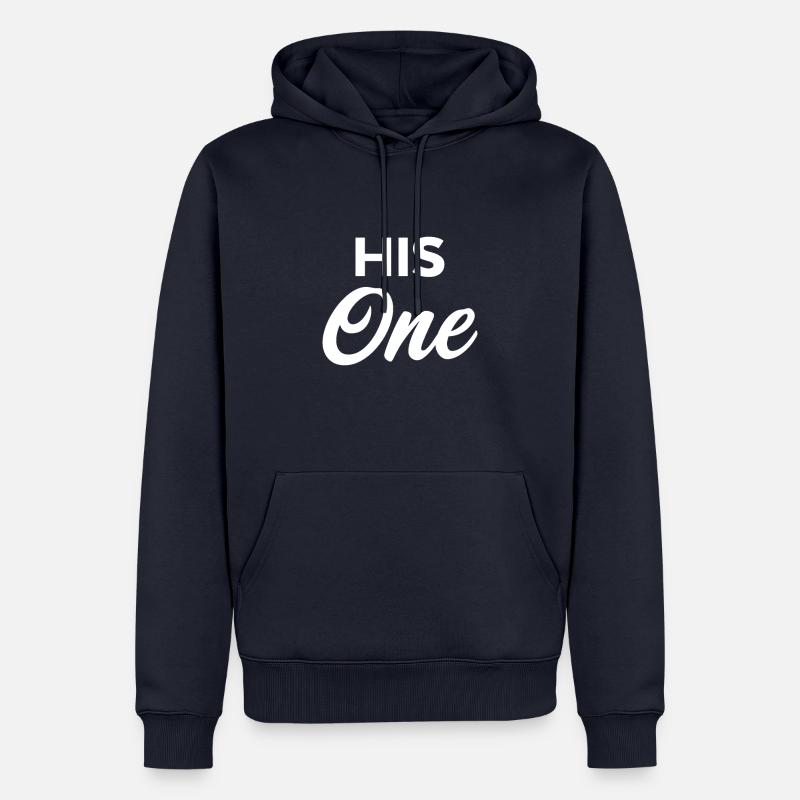 Sein Eins - Männer Premium Bio Hoodie - Navy