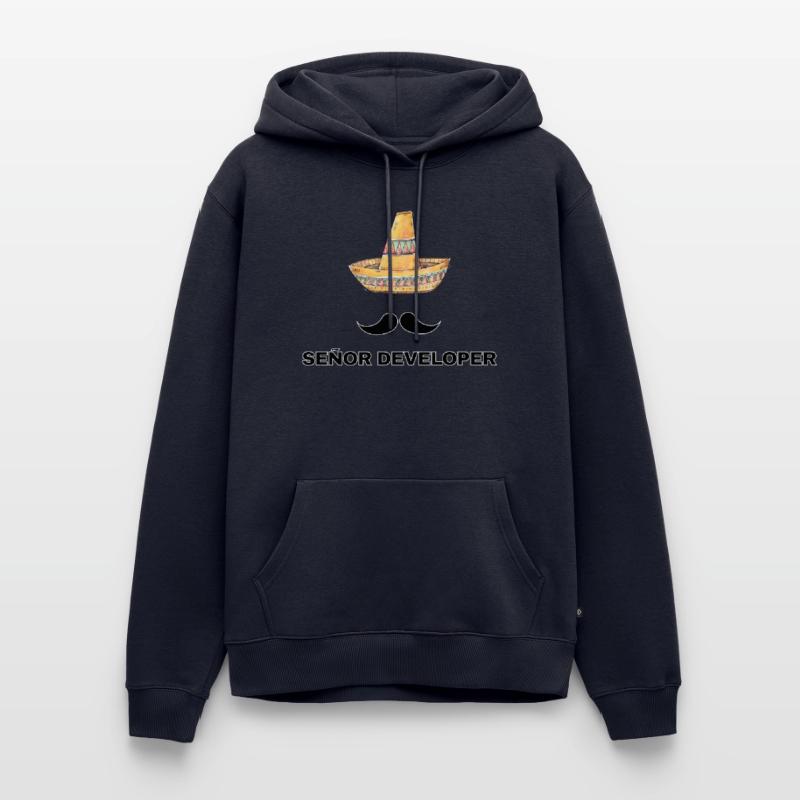 Senor Developer Senior Developer Gift Sweat à capuche Premium bio Homme