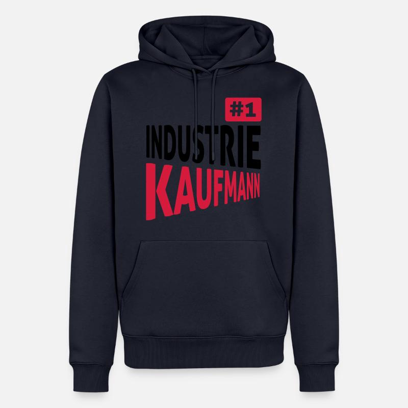 Industriekaufmann - Männer Premium Bio Hoodie - Navy