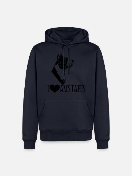 americanstaffy0d - Men’s Premium Organic Hoodie -