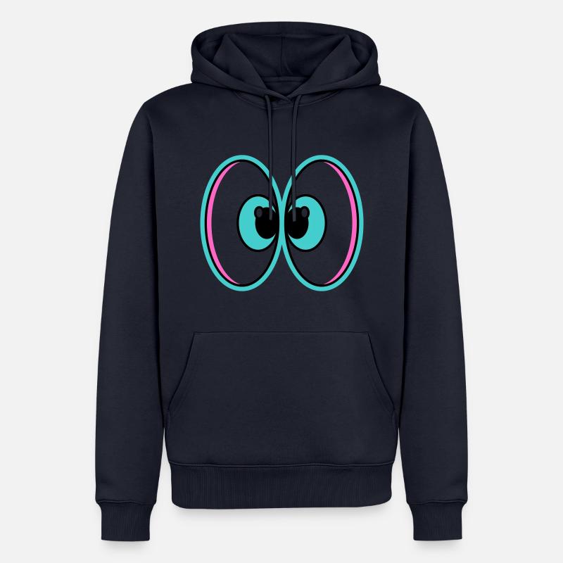 "Innovative Design" - Männer Premium Bio Hoodie - Navy