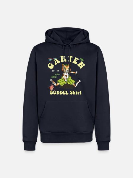 Pettersson & Findus Garten Buddel Shirt Findus - Männer Premium Bio Hoodie - Navy