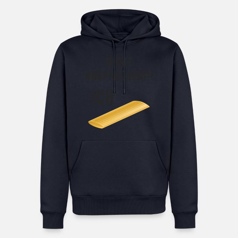 Nicht ansprechen Ich Penne - Männer Premium Bio Hoodie - Navy