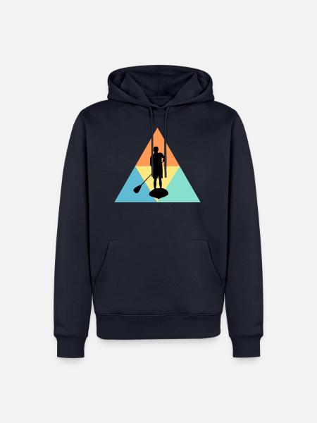 Stand Up Paddle - Männer Premium Bio Hoodie - Navy