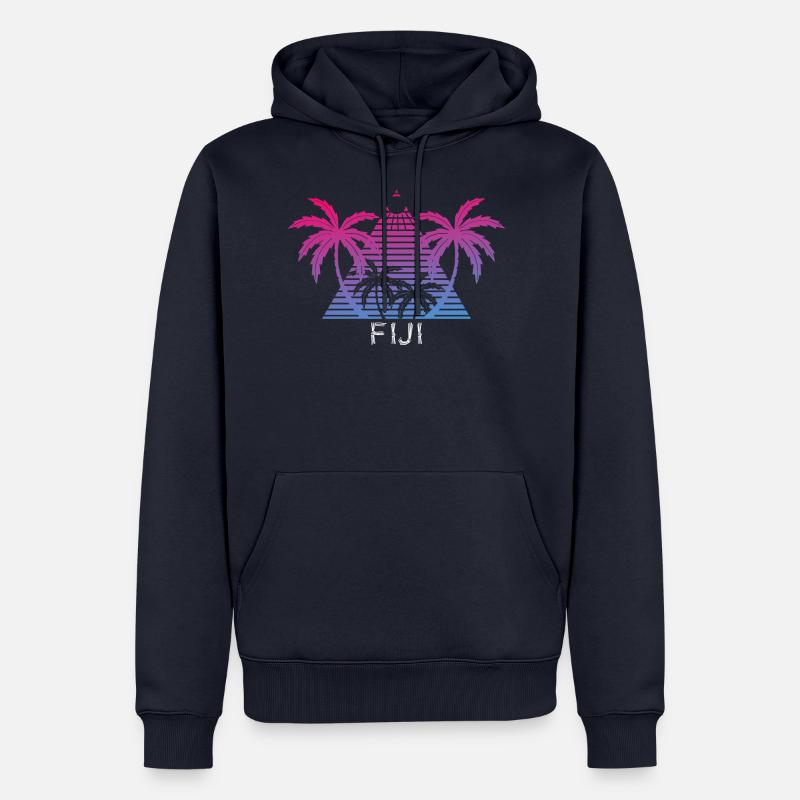 Fiji - Männer Premium Bio Hoodie - Navy