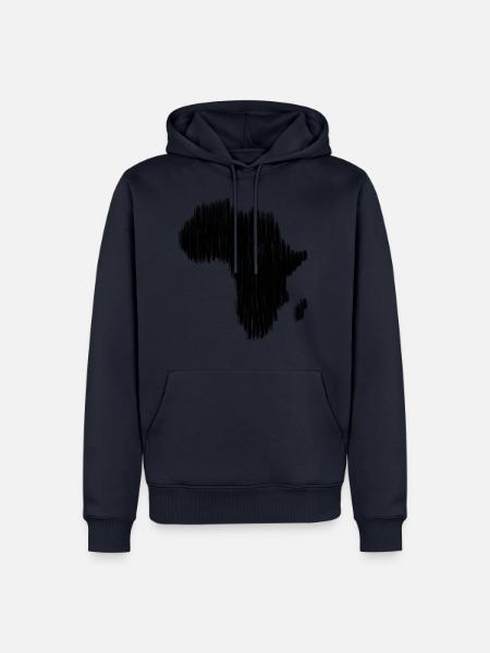Afrika - Männer Premium Bio Hoodie - Navy
