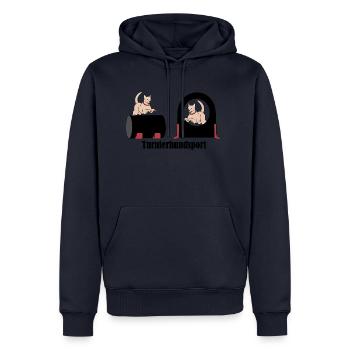 Tournament dog sport THS Sport with dogs - Men’s Premium Organic Hoodie - navy - Front - Nico (187cm)