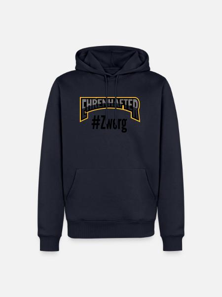 Ehrenhafter #Zwerg - Männer Premium Bio Hoodie - Navy