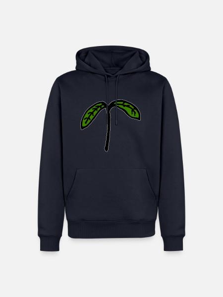 Sprössling Keimling Jungpflanze - Männer Premium Bio Hoodie - Navy