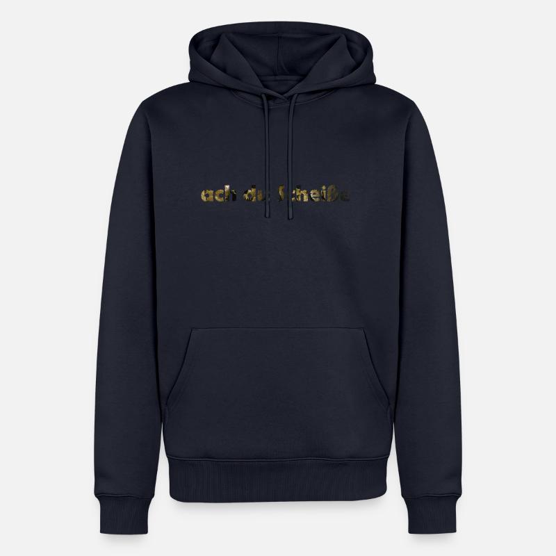 Ach du Schweiße - Männer Premium Bio Hoodie - Navy