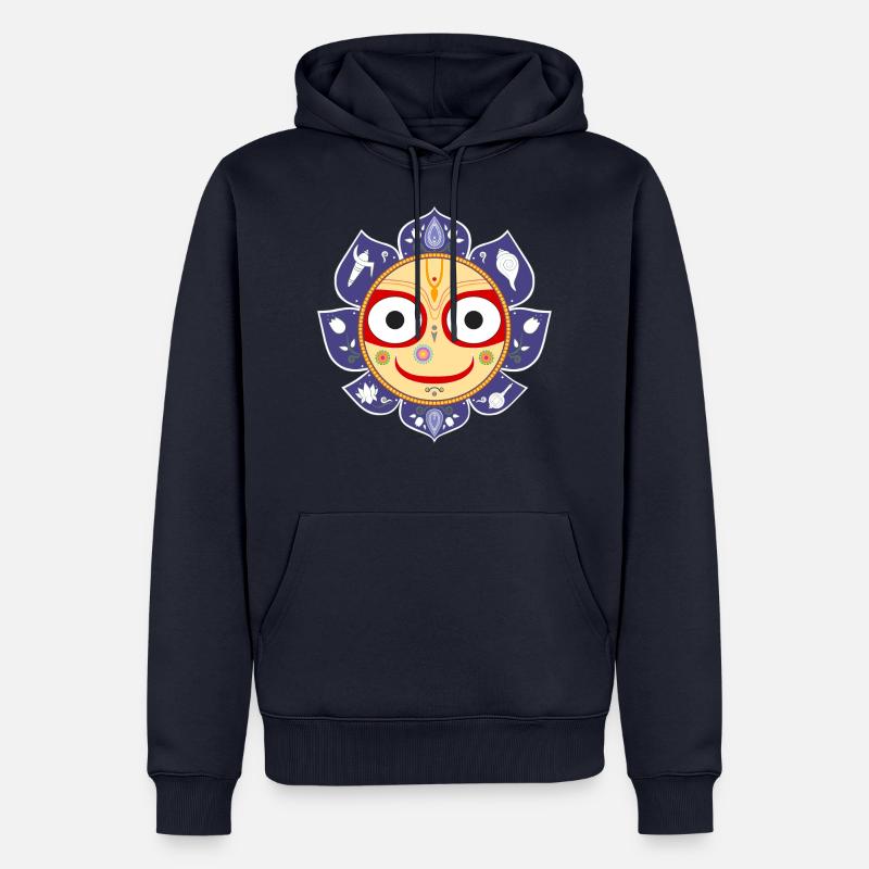 Sri Subhadra Devi - Yoga Maya Devi - Männer Premium Bio Hoodie - Navy