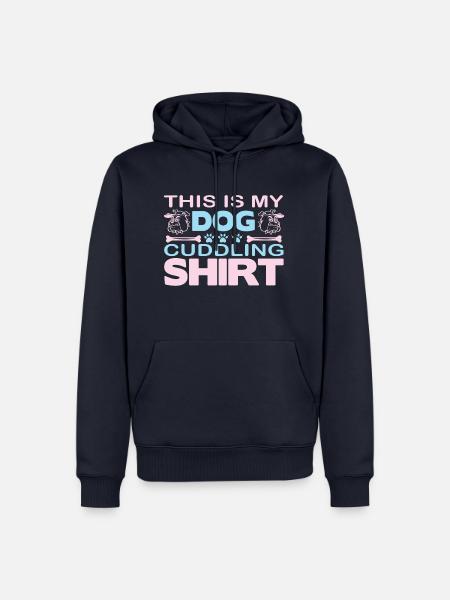 PawPrint Couture - Männer Premium Bio Hoodie - Navy
