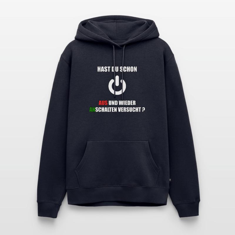Funny Computer Science Student Coder Programmer Men’s Premium Organic Hoodie