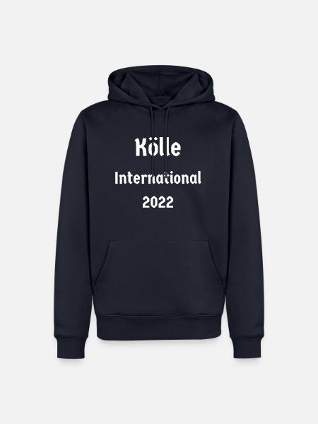 Kölle International - Männer Premium Bio Hoodie - Navy