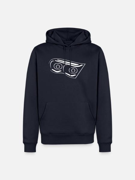 Scheinwerfer E Class rechts - Männer Premium Bio Hoodie - Navy