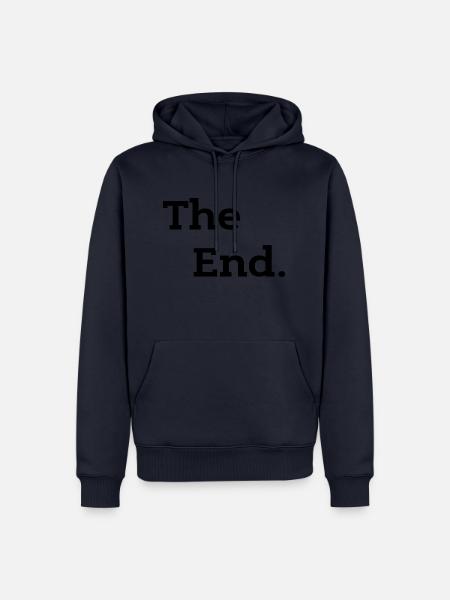 The End. - Männer Premium Bio Hoodie - Navy