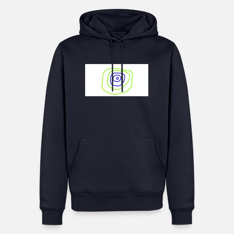 Sketch Book - Männer Premium Bio Hoodie - Navy