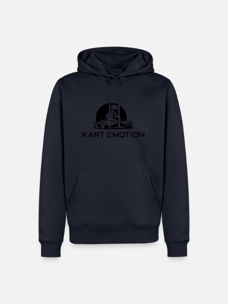 Kart Emotion - Männer Premium Bio Hoodie - Navy