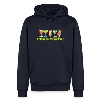 einer geht noch Cocktail Party - Männer Premium Bio Hoodie - Navy - Vorne - Nico (187cm)
