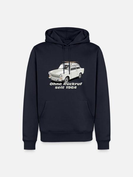 601 papyrus ohne Rückruf seit 1964 - Männer Premium Bio Hoodie - Navy