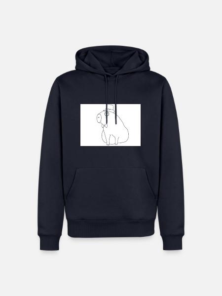 It’sa Pig - Männer Premium Bio Hoodie - Navy