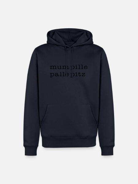 mumpitz - Männer Premium Bio Hoodie - Navy