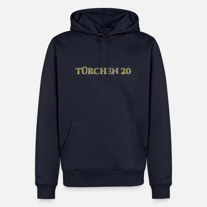 Türchen 20 - Männer Premium Bio Hoodie - Navy