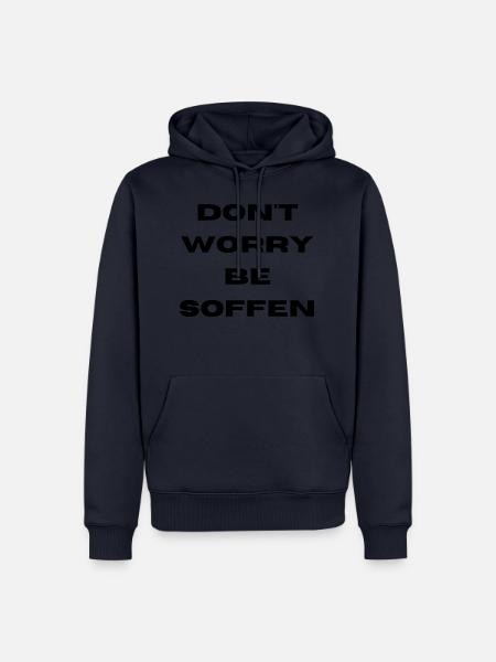 Lustige Sprüche für Partys - Männer Premium Bio Hoodie - Navy