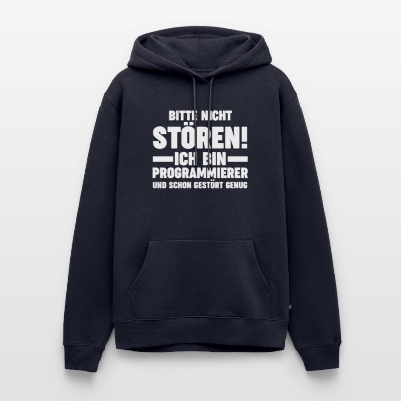 Programmieren Entwickler Coder Programmierer Männer Premium Bio Hoodie