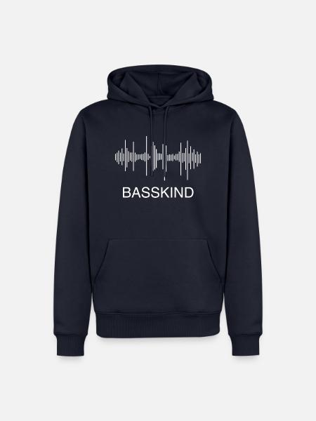 BPM Basskind - Männer Premium Bio Hoodie - Navy