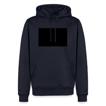 Flagge Bayern Rauten - Männer Premium Bio Hoodie - Navy - Vorne - Nico (187cm)