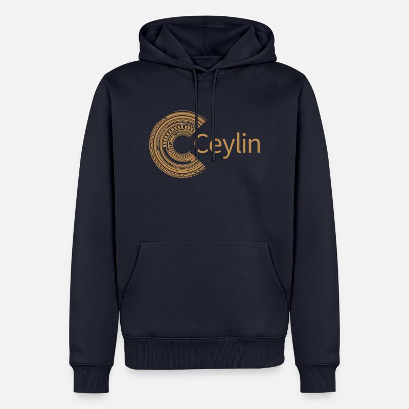 Pour Ceylan - Sweat à capuche Premium bio Homme - bleu marine