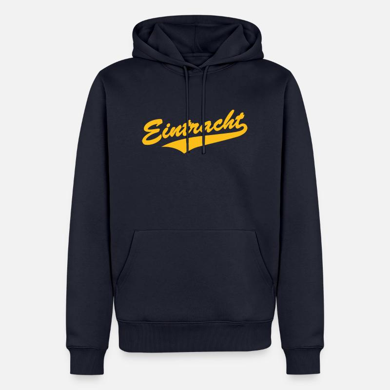 Eintracht Baseball-Style - Männer Premium Bio Hoodie - Navy